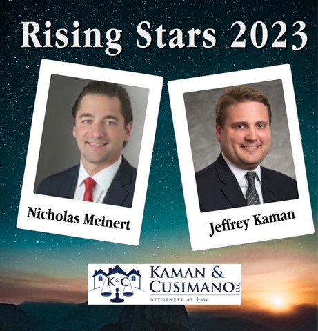 Nicholas Meinert and Jeffrey Kaman – 2023 Ohio Rising Stars by Super Lawyers